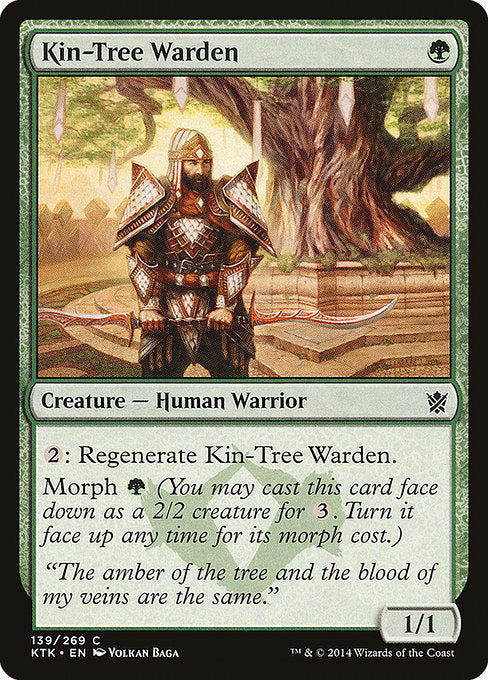 Kin-Tree Warden [Khans of Tarkir] | Galactic Gamez