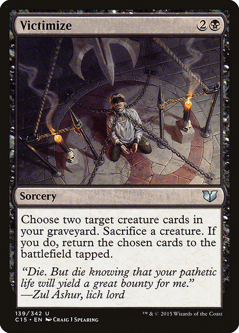 Victimize [Commander 2015] | Galactic Gamez