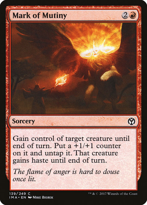 Mark of Mutiny [Iconic Masters] | Galactic Gamez