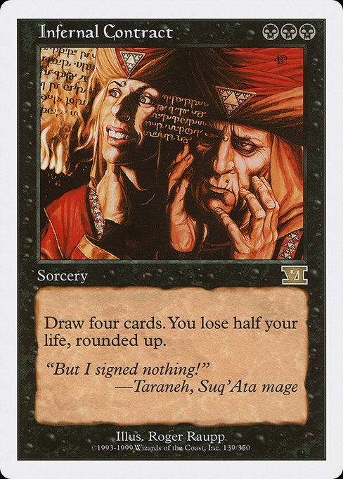 Infernal Contract [Classic Sixth Edition] | Galactic Gamez