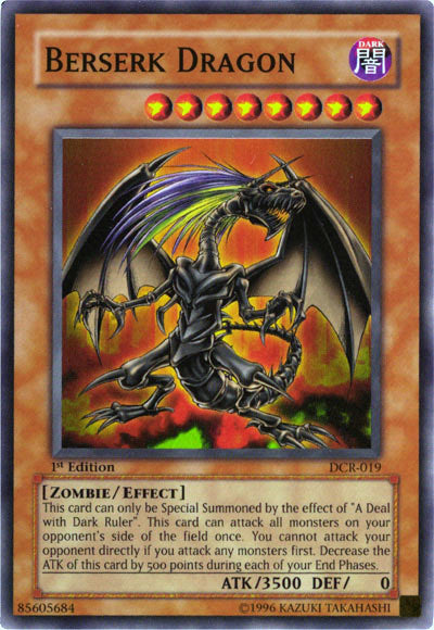 Berserk Dragon [DCR-019] Super Rare | Galactic Gamez