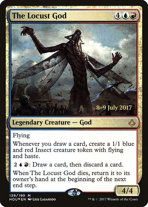 The Locust God [Hour of Devastation Promos] | Galactic Gamez