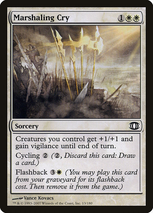 Marshaling Cry [Future Sight] | Galactic Gamez