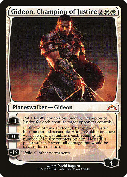 Gideon, Champion of Justice [Gatecrash] | Galactic Gamez