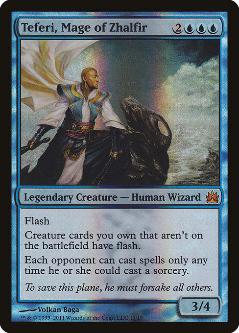 Teferi, Mage of Zhalfir [From the Vault: Legends] | Galactic Gamez
