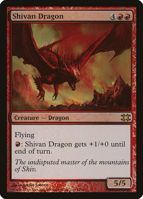 Shivan Dragon [From the Vault: Dragons] | Galactic Gamez