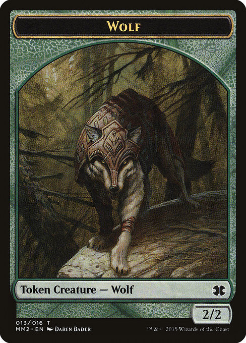 Wolf [Modern Masters 2015 Tokens] | Galactic Gamez