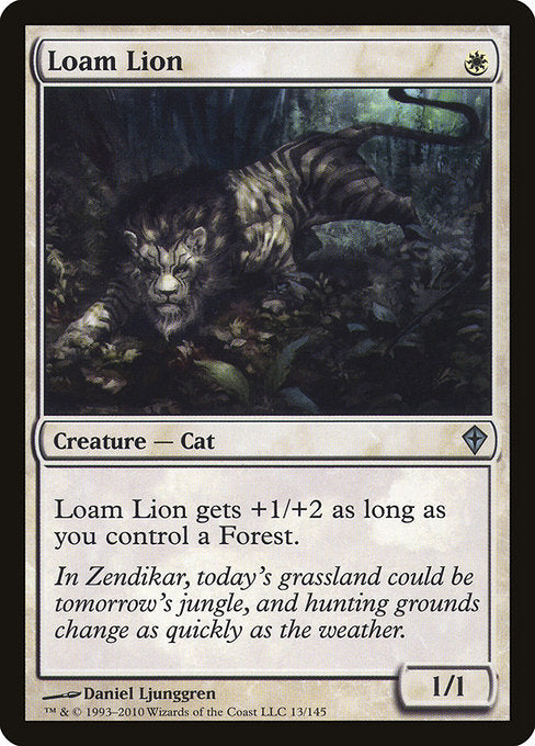 Loam Lion [Worldwake] | Galactic Gamez