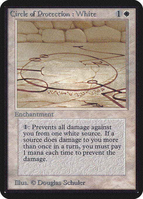 Circle of Protection: White [Limited Edition Alpha] | Galactic Gamez