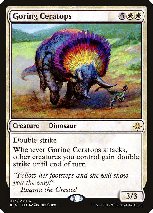 Goring Ceratops [Ixalan] | Galactic Gamez