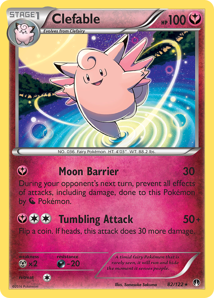 Clefable (82/122) [XY: BREAKpoint] | Galactic Gamez