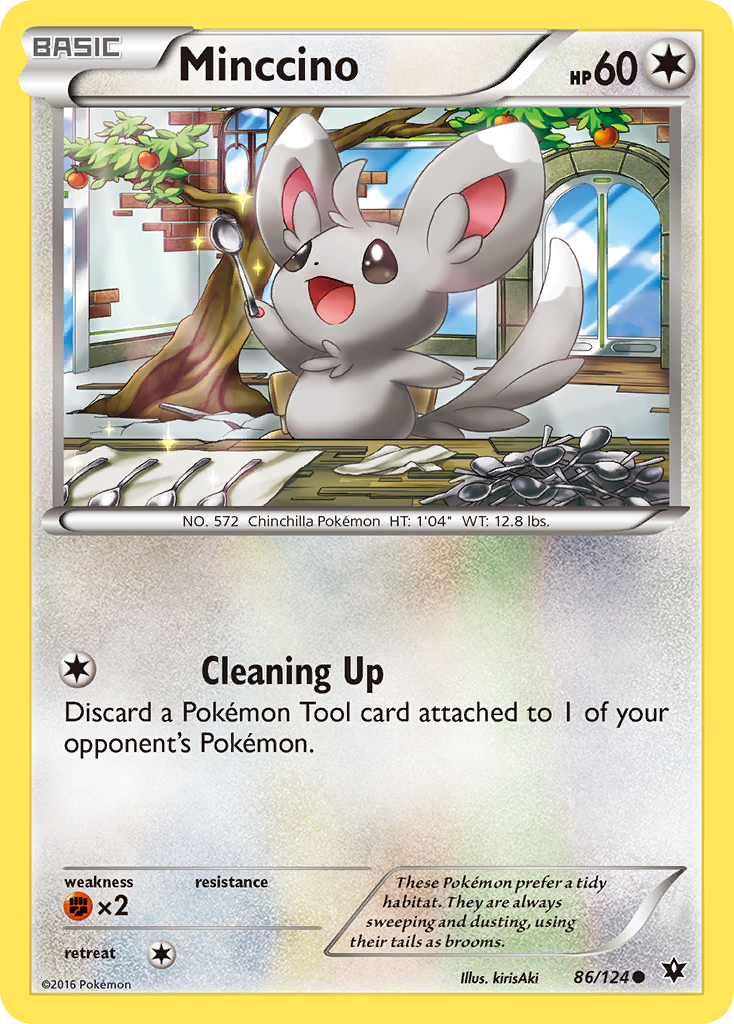 Minccino (86/124) [XY: Fates Collide] | Galactic Gamez