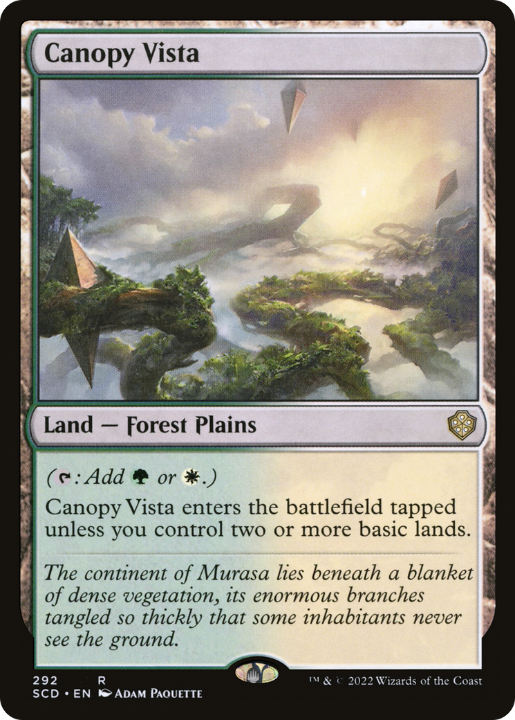 Canopy Vista [Starter Commander Decks] | Galactic Gamez