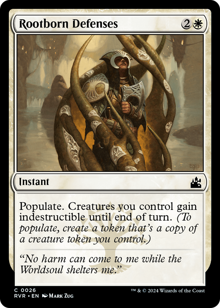 Rootborn Defenses [Ravnica Remastered] | Galactic Gamez