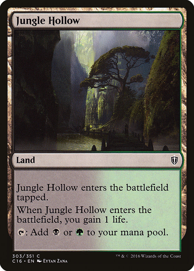 Jungle Hollow [Commander 2016] | Galactic Gamez