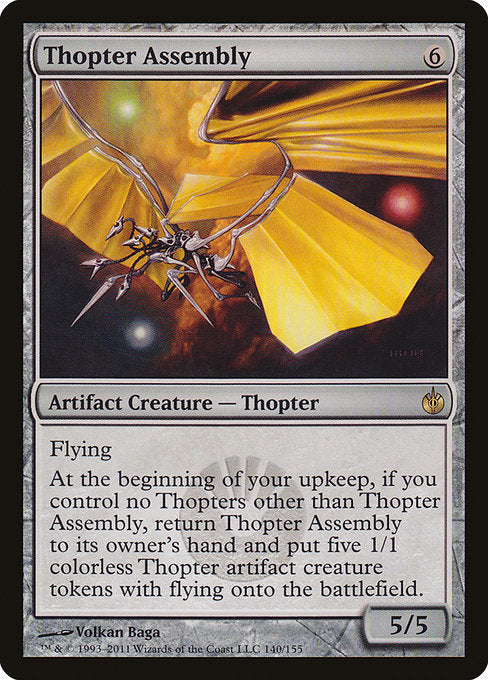 Thopter Assembly [Mirrodin Besieged] | Galactic Gamez