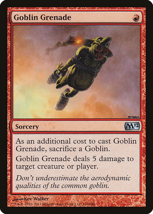 Goblin Grenade [Magic 2012] | Galactic Gamez
