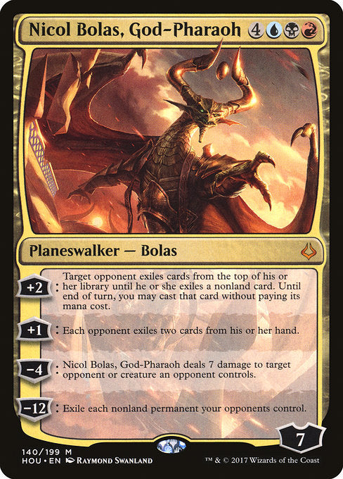 Nicol Bolas, God-Pharaoh [Hour of Devastation] | Galactic Gamez