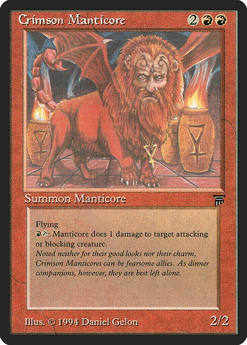 Crimson Manticore [Legends] | Galactic Gamez