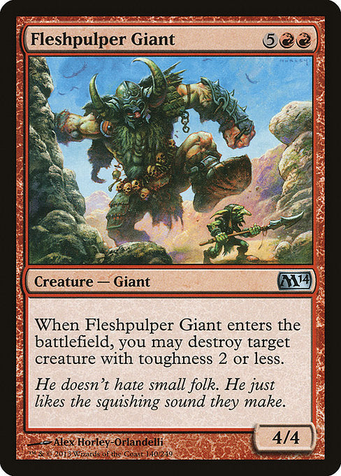 Fleshpulper Giant [Magic 2014] | Galactic Gamez