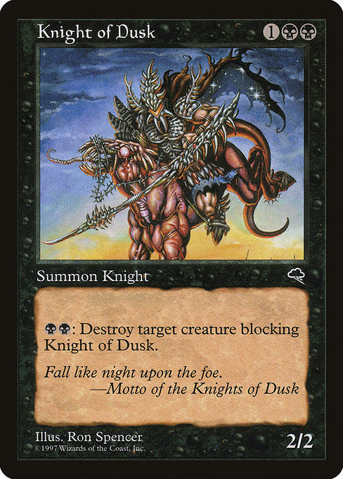 Knight of Dusk [Tempest] | Galactic Gamez