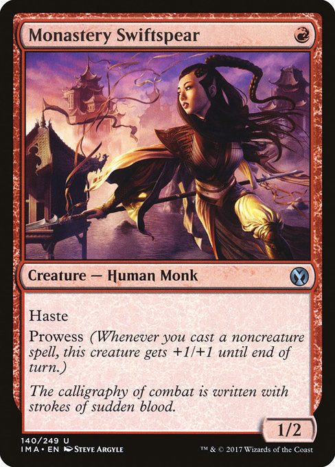 Monastery Swiftspear [Iconic Masters] | Galactic Gamez
