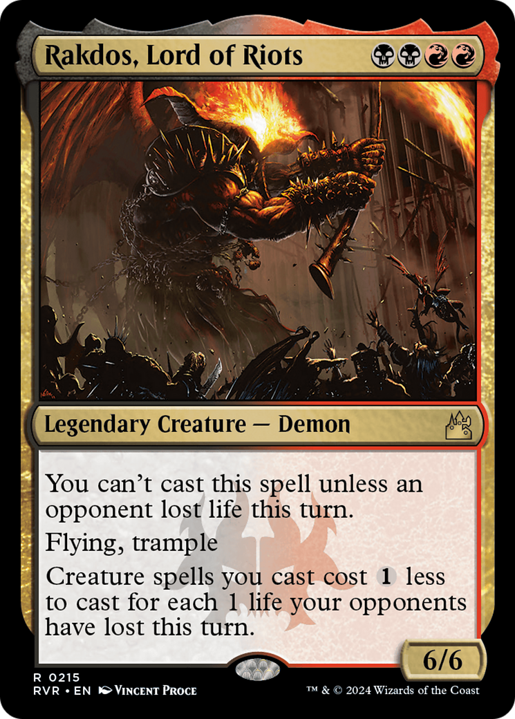 Rakdos, Lord of Riots [Ravnica Remastered] | Galactic Gamez