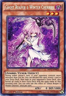 Ghost Reaper & Winter Cherries [MP17-EN022] Secret Rare | Galactic Gamez