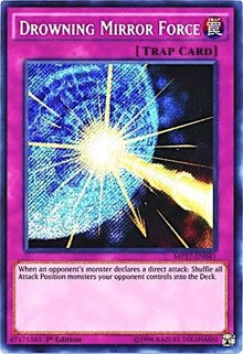 Drowning Mirror Force [MP17-EN041] Secret Rare | Galactic Gamez