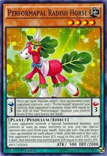 Performapal Radish Horse [MP17-EN063] Common | Galactic Gamez