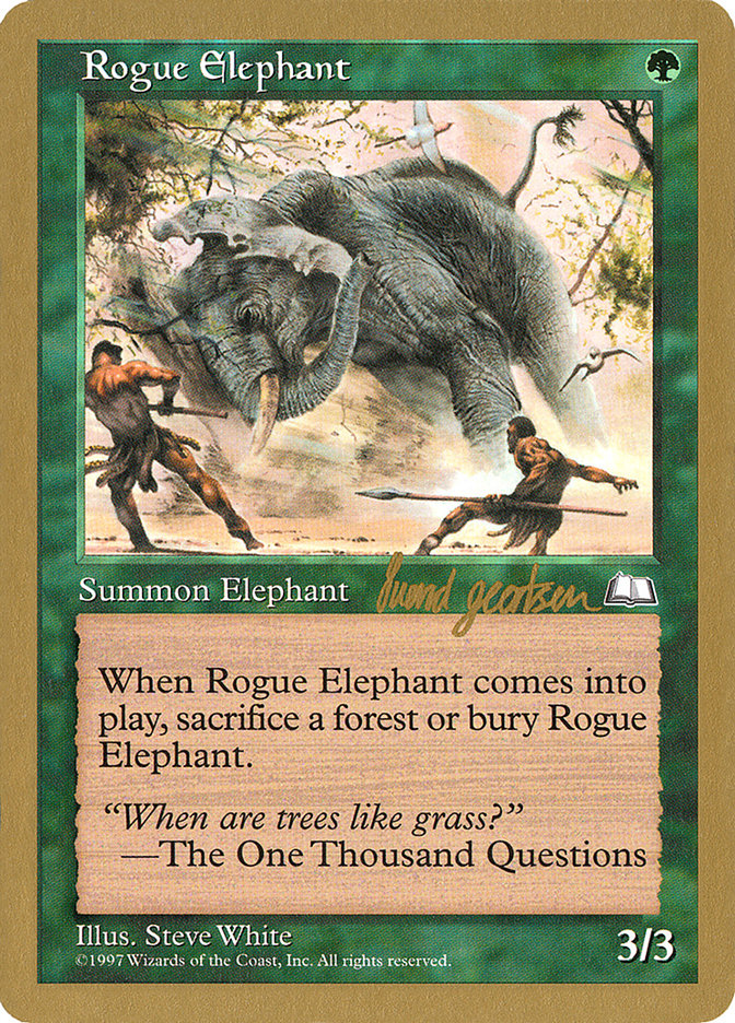Rogue Elephant (Svend Geertsen) [World Championship Decks 1997] | Galactic Gamez