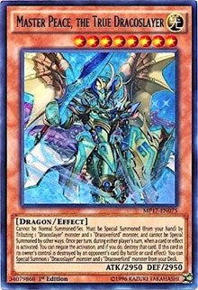 Master Peace, the True Dracoslayer [MP17-EN075] Ultra Rare | Galactic Gamez