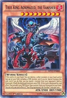 True King Agnimazud, the Vanisher [MP17-EN080] Ultra Rare | Galactic Gamez