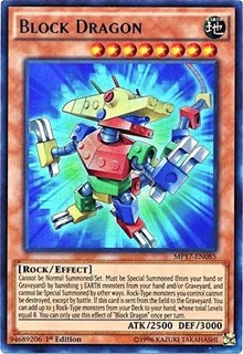 Block Dragon [MP17-EN085] Ultra Rare | Galactic Gamez