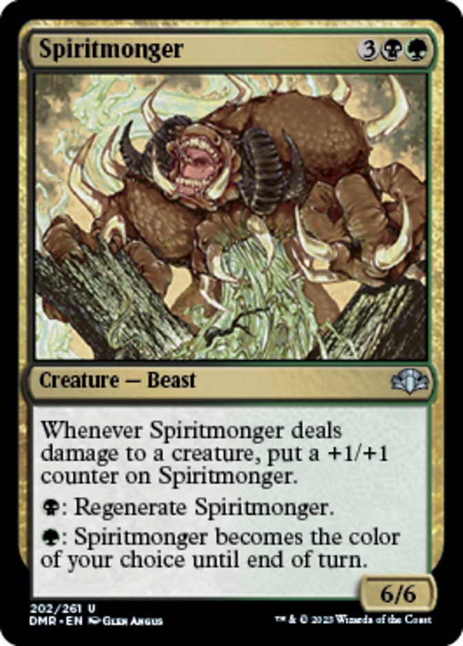 Spiritmonger [Dominaria Remastered] | Galactic Gamez