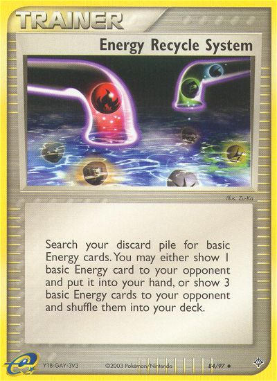 Energy Recycle System (84/97) [EX: Dragon] | Galactic Gamez