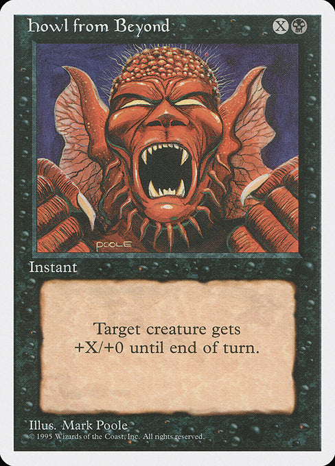 Howl from Beyond [Fourth Edition] | Galactic Gamez