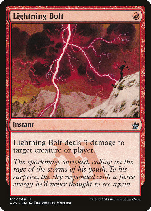 Lightning Bolt [Masters 25] | Galactic Gamez