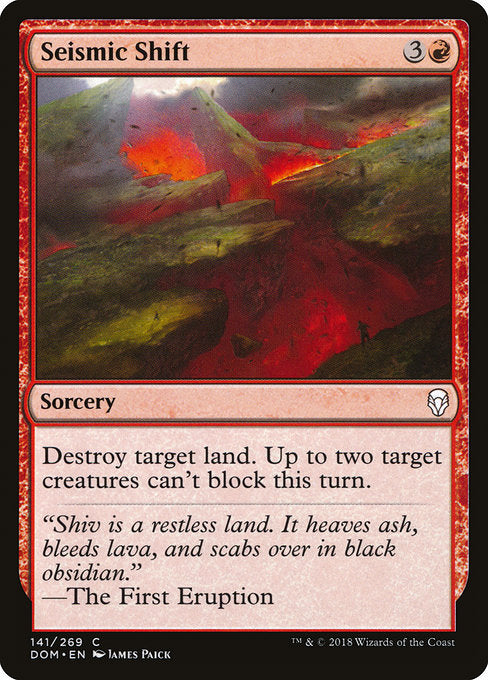 Seismic Shift [Dominaria] | Galactic Gamez