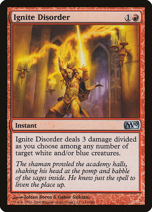 Ignite Disorder [Magic 2010] | Galactic Gamez