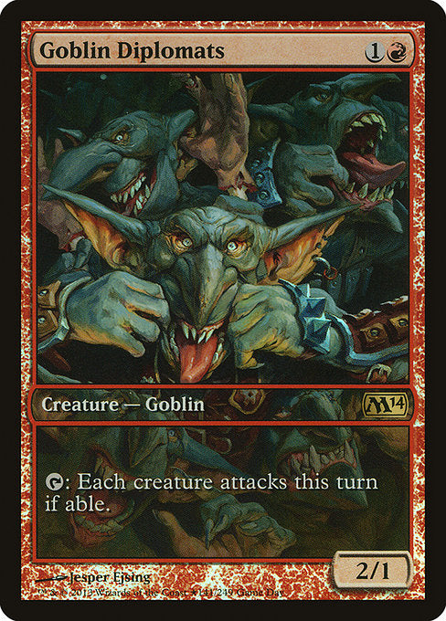 Goblin Diplomats [Magic 2014 Promos] | Galactic Gamez