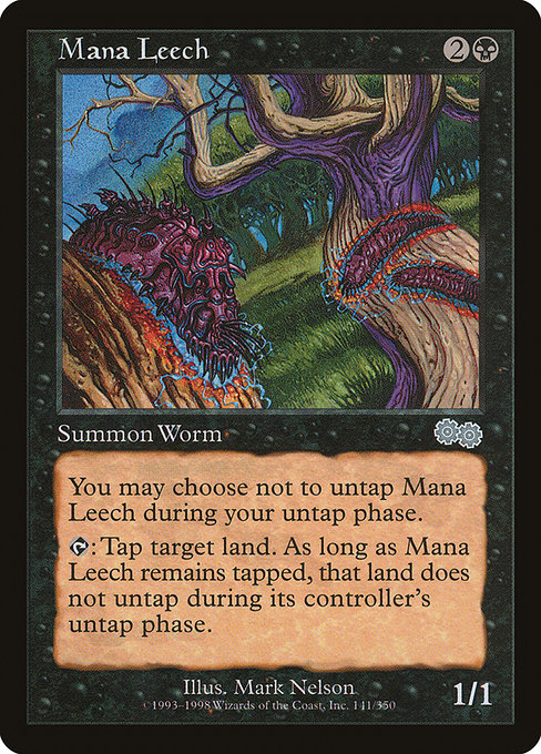 Mana Leech [Urza's Saga] | Galactic Gamez