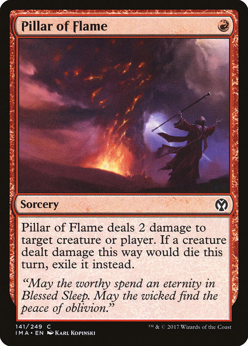 Pillar of Flame [Iconic Masters] | Galactic Gamez