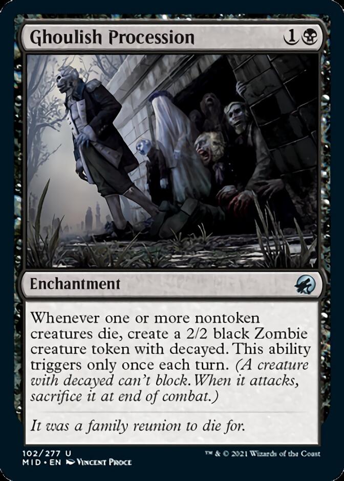 Ghoulish Procession [Innistrad: Midnight Hunt] | Galactic Gamez