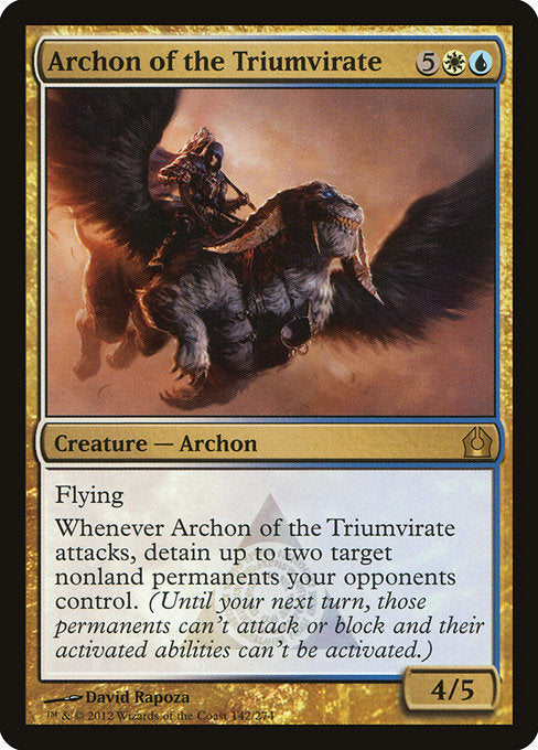 Archon of the Triumvirate [Return to Ravnica] | Galactic Gamez