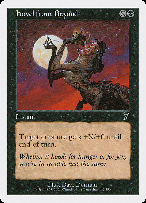 Howl from Beyond [Seventh Edition] | Galactic Gamez