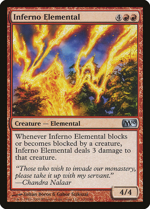 Inferno Elemental [Magic 2010] | Galactic Gamez