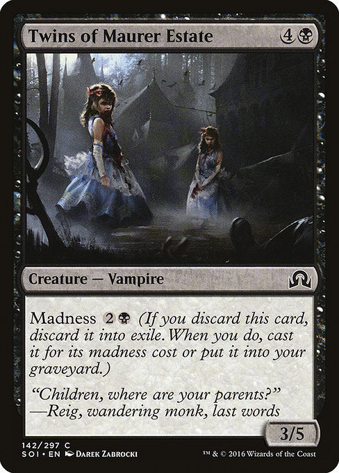 Twins of Maurer Estate [Shadows over Innistrad] | Galactic Gamez