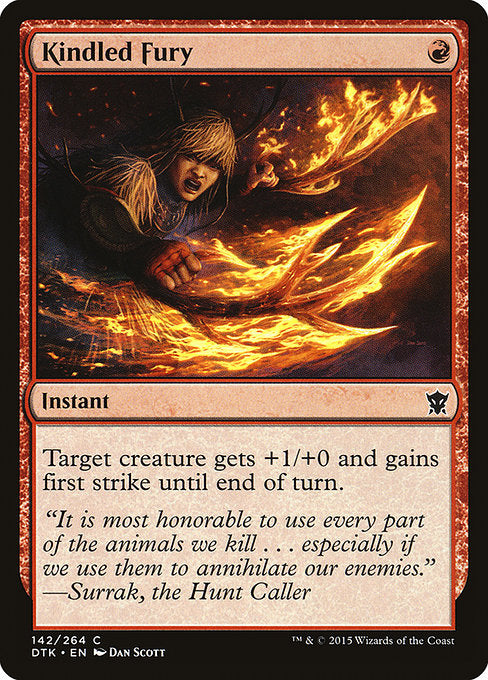 Kindled Fury [Dragons of Tarkir] | Galactic Gamez