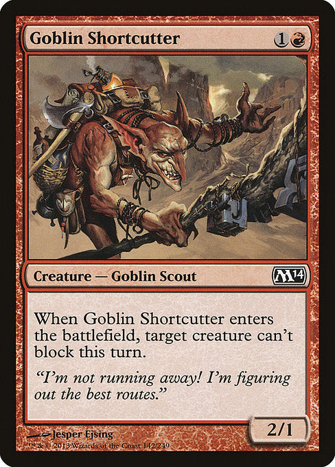 Goblin Shortcutter [Magic 2014] | Galactic Gamez
